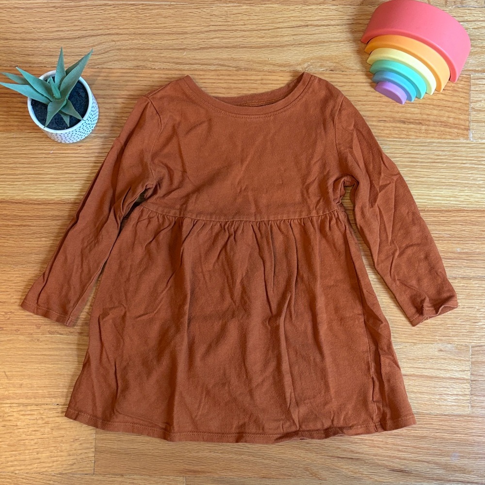 4/$21 2T Old Navy Terracotta Long Sleeve Dress